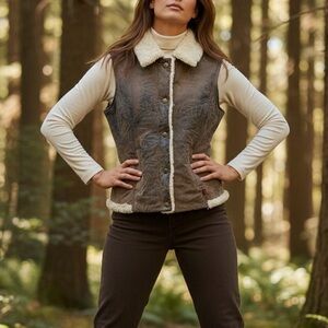 Woolrich Saddle Women’s Vest Sz S